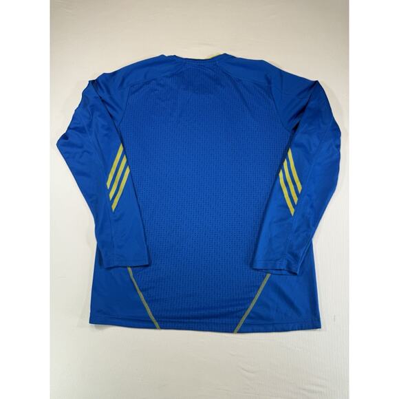 Adidas Boston Marathon 2013 Long Sleeve Running Shirt Blue Men’s Large - Picture 4 of 8
